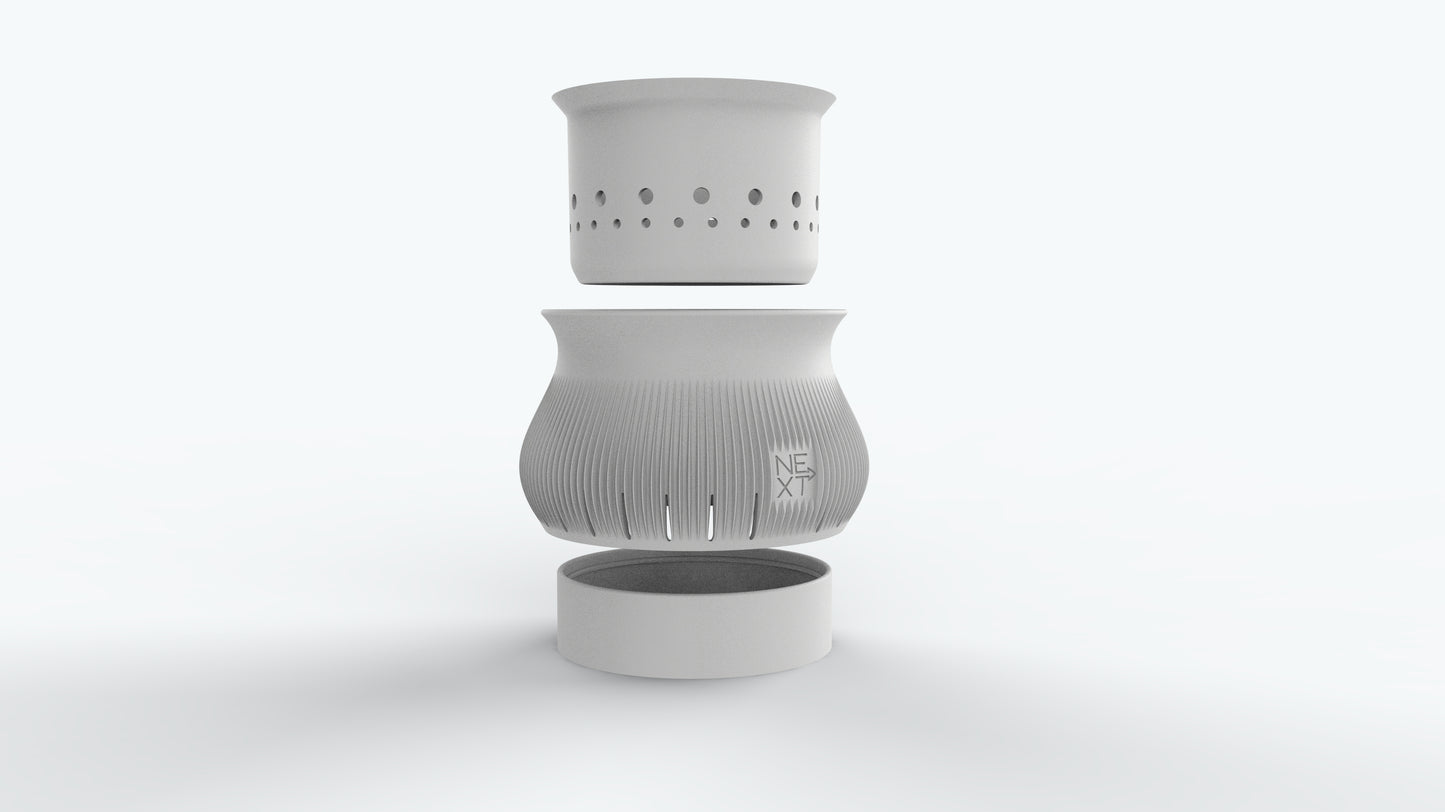 3D Printed Sustainable Planter With Draining