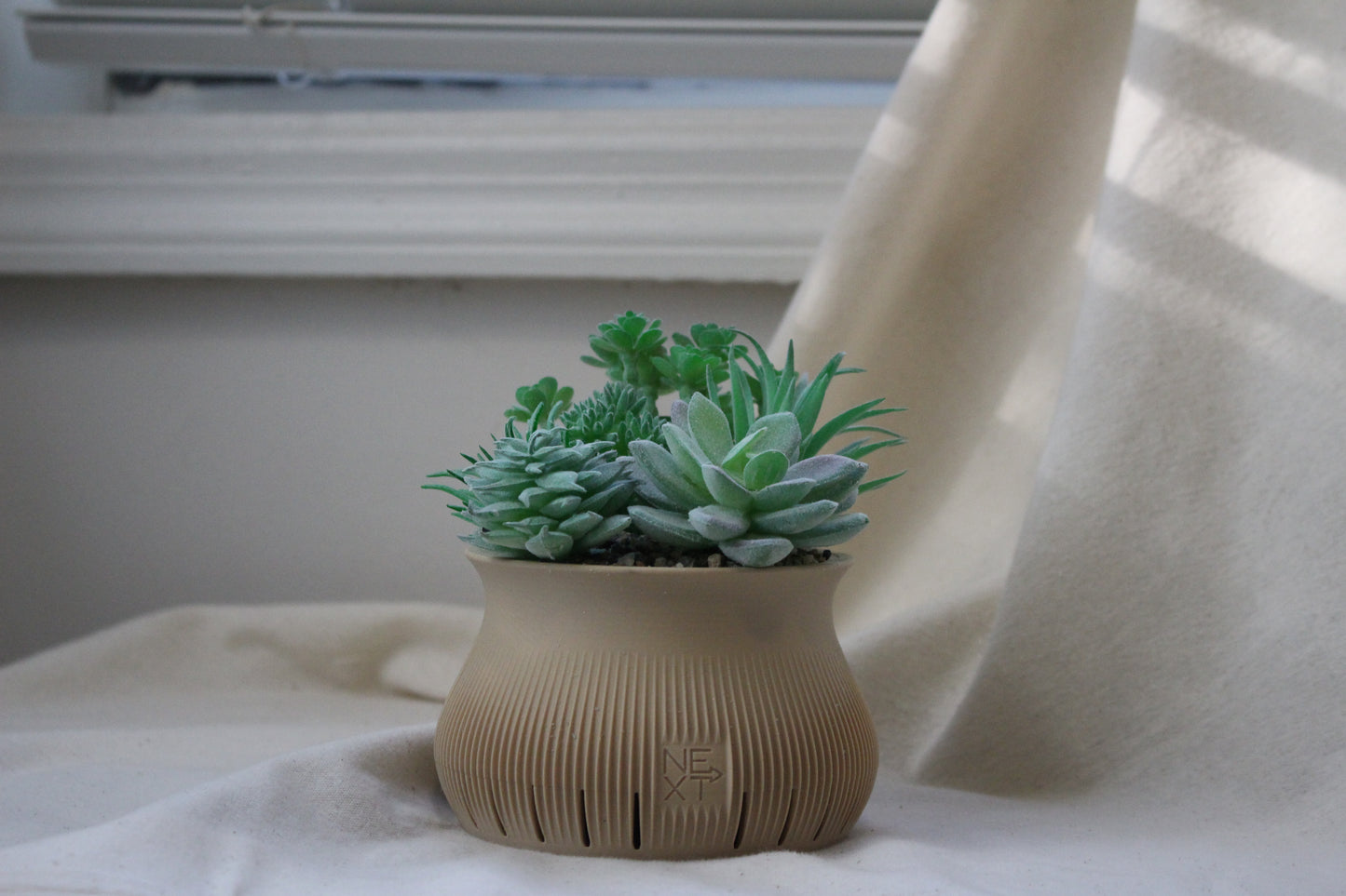 3D Printed Sustainable Planter With Draining